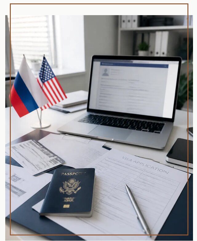 Оформление визы в США для туристов и бизнеса в Острогожске