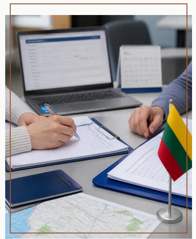Профессиональное оформление визы в Литву для поездки в Острогожске