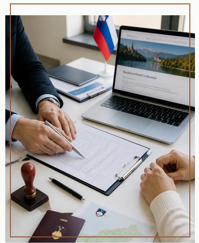 Оформление вида на жительство в Словении под ключ в Острогожске